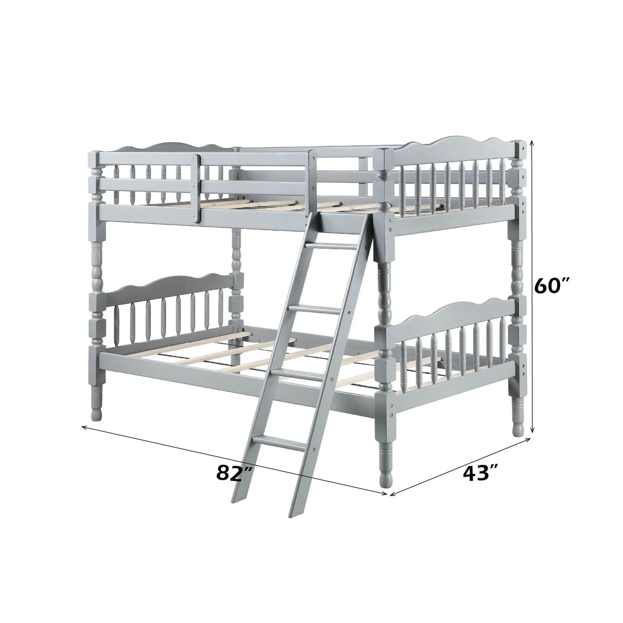 Homestead - Bunk Bed, Durable Construction - Furniture Home Direct