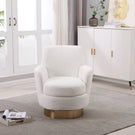 Teddy Swivel Barrel Chair, Swivel Accent Chairs Armchair For Living Room - Furniture Home Direct