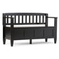 Brooklyn - Handcrafted Entryway Storage Bench - Furniture Home Direct