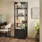Transitional Narrow Bookshelf With Drawer On Bottom - Furniture Home Direct