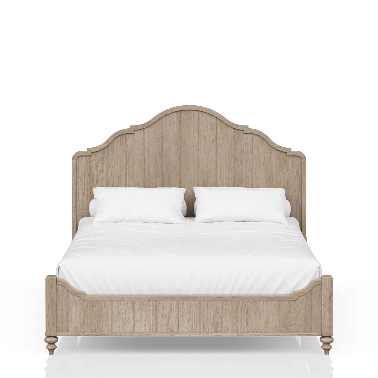 Elegant Design Panel Bed With Transitional Casual Design - Furniture Home Direct