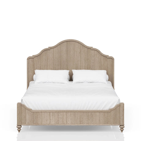 Elegant Design Panel Bed With Transitional Casual Design - Furniture Home Direct