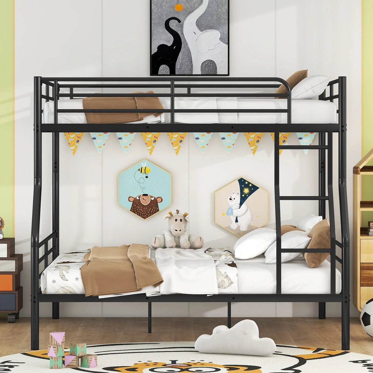 Steel Construction Bunk Bed - Furniture Home Direct