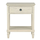 Victoria - Bedside Table With Drawer And Shelf - Furniture Home Direct