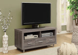 TV Stand Console Media Entertainment Center Storage Cabinet For Living Room - Taupe - Furniture Home Direct