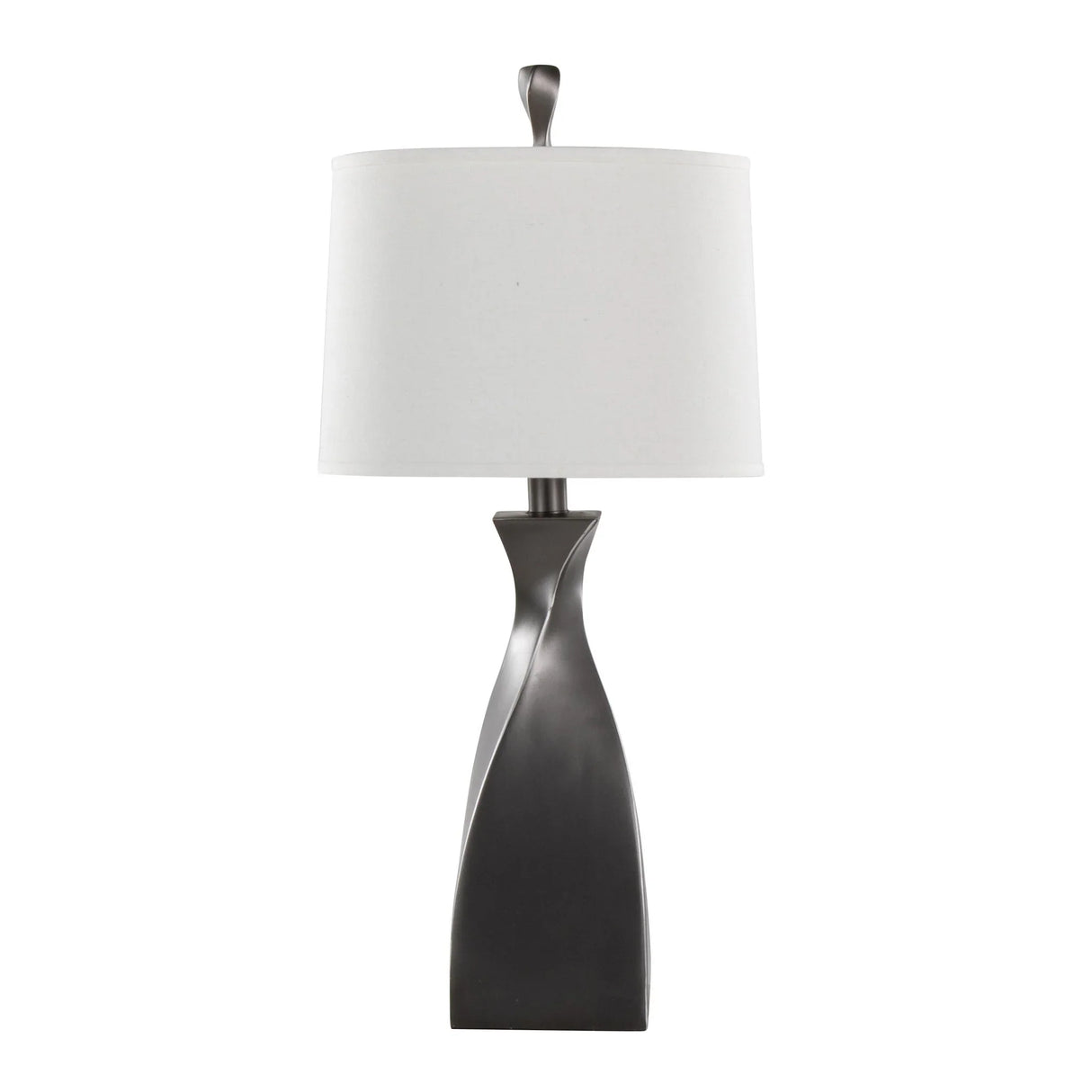 Curvo - Contemporary Polyresin Table Lamp (Set of 2) - Furniture Home Direct