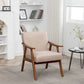 Accent Chair, Classic Mid Century Modern For Extra Seating - Furniture Home Direct