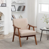 Accent Chair, Classic Mid Century Modern For Extra Seating - Furniture Home Direct