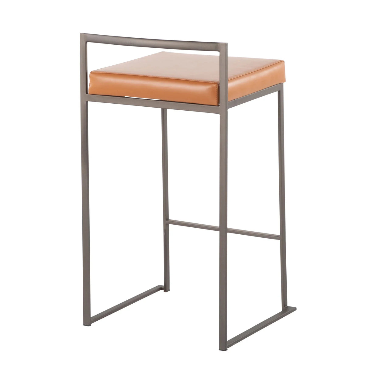 Fuji - Industrial Stackable Counter Stool Elegant Design - Furniture Home Direct