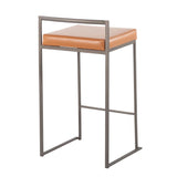 Fuji - Industrial Stackable Counter Stool Elegant Design - Furniture Home Direct