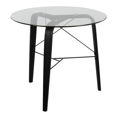 Trilogy - Contemporary Round Dinette Table - Furniture Home Direct