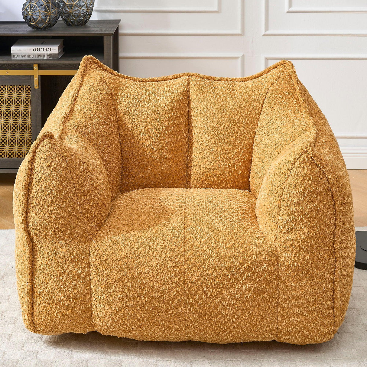 Comfortable Chenille Sofa Chairs With Highly Resilient Foam For Living Rooms And Bedrooms - Furniture Home Direct