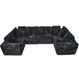 Modular U Shaped Sectional Sofa With Reversible Design - Furniture Home Direct