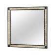 Lively - Mirror With Glitter Detail - Black - Furniture Home Direct