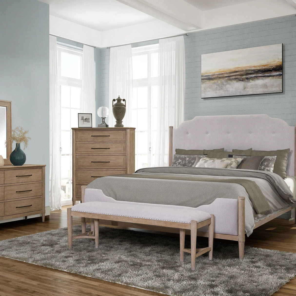 Bench - Sand - Furniture Home Direct