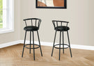 Swivel Stool Bar Height, Stylish Design Contemporary & Modern (Set of 2) - Furniture Home Direct