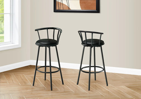 Swivel Stool Bar Height, Stylish Design Contemporary & Modern (Set of 2) - Furniture Home Direct