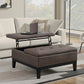 Dover - Multifunctional Lift Top Coffee Table Storage Ottoman - Furniture Home Direct