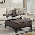 Dover - Multifunctional Lift Top Coffee Table Storage Ottoman - Furniture Home Direct