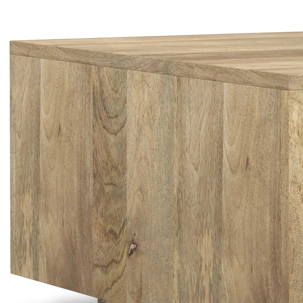 Lockhart - Square Coffee Table - Natural - Furniture Home Direct