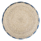 Edgeley - Handcrafted Round Pouf - Furniture Home Direct
