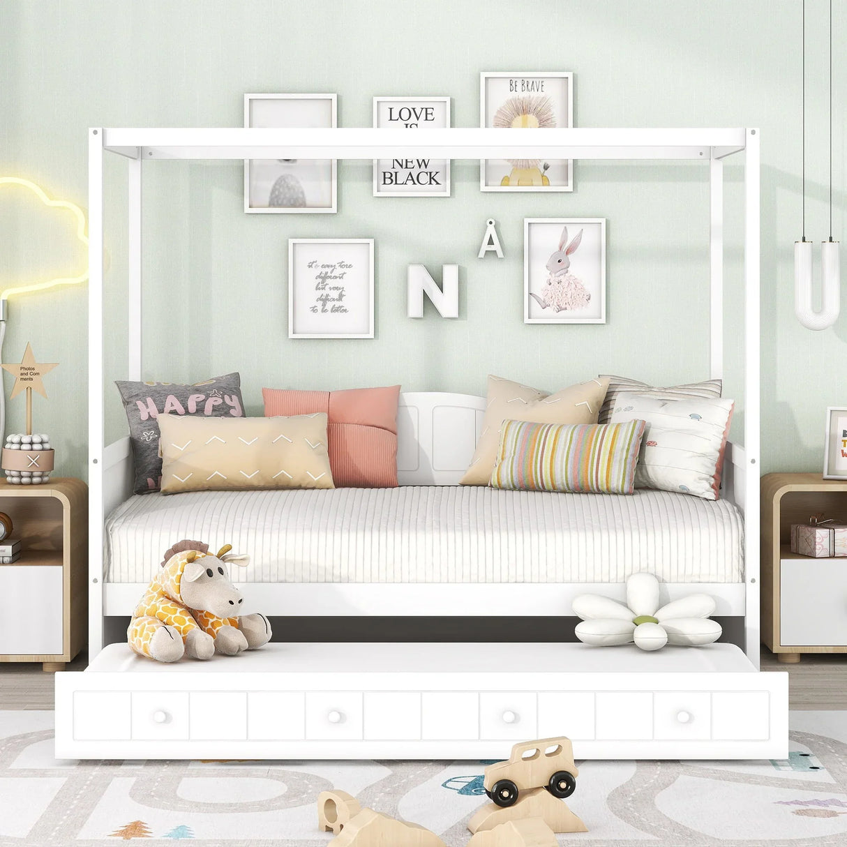 Modern Canopy Day Bed - Furniture Home Direct