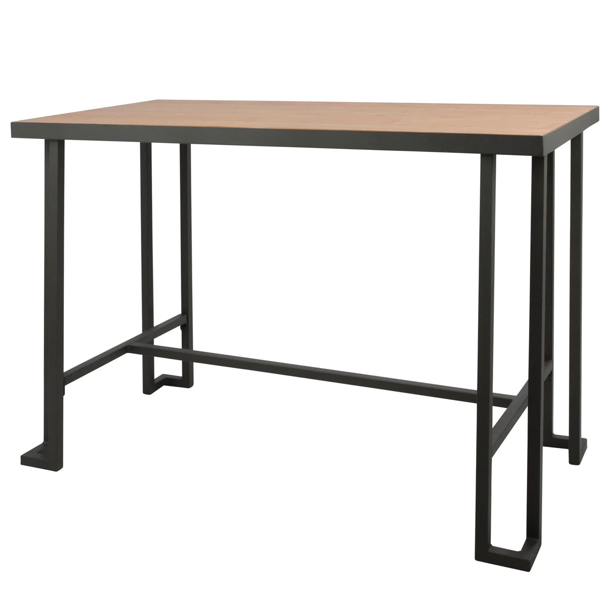 Roman - Industrial Counter Table - Furniture Home Direct