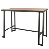 Roman - Industrial Counter Table - Furniture Home Direct