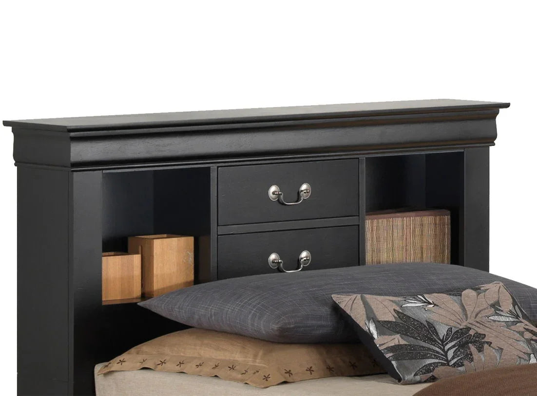 Louis Phillipe - Bookcase Storage Bed - Furniture Home Direct