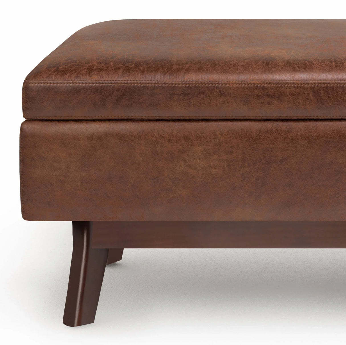 Owen - Upholstered Rectangular Storage Ottoman - Furniture Home Direct
