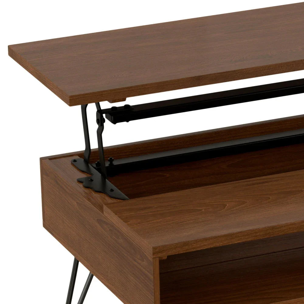 Hunter - Handcrafted Lift Top Coffee Table - Furniture Home Direct