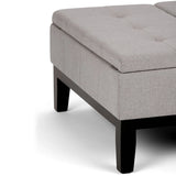 Dover - Multifunctional Lift Top Coffee Table Storage Ottoman - Furniture Home Direct