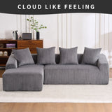 Combined 3 Seater Sofa With 4 Pillows - Furniture Home Direct