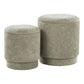 Marla - Upholste Contemporary Ottoman Set - Furniture Home Direct