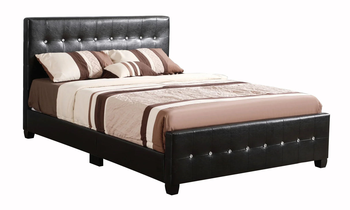 Stylish Transitional Bed - Furniture Home Direct