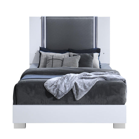 Moon - 5 Pieces Bedroom Set With LED Accent - Furniture Home Direct