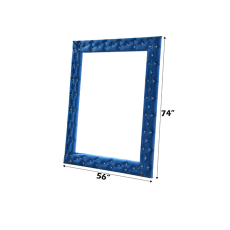 Dante - Velvet Floor Mirror - Furniture Home Direct