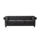 Chesterfield Style 3 Seater Sofa With Deep Button Tufting
