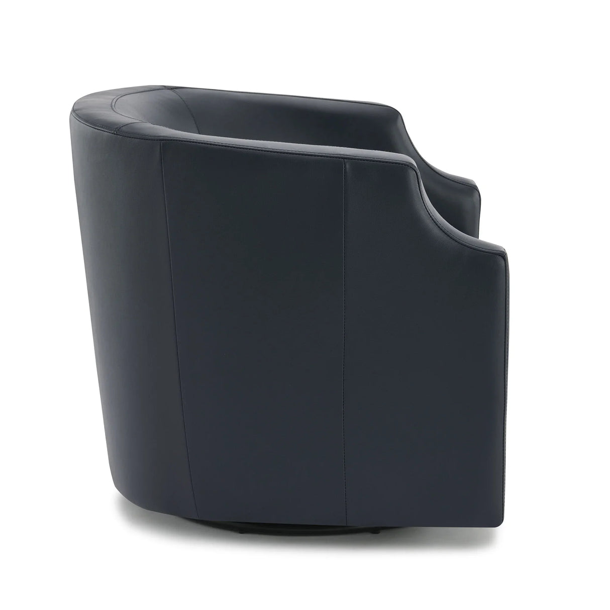 Emmett - Swivel Glider Barrel Chair With Clip Arm Design - Furniture Home Direct