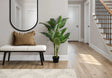 42" Tall, Artificial Plant, Evergreen Tree, Indoor, Faux, Fake, Floor, Greenery, Potted, Decorative - Green / Black - Furniture Home Direct