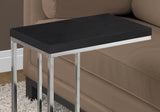 Accent Table, C - Shaped, Tempered Glass, Stylish Design Contemporary & Modern - Furniture Home Direct