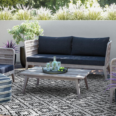 Santiago Outdoor Sofa - Slate Gray - Furniture Home Direct