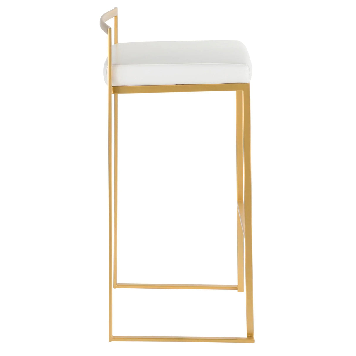Fuji - Contemporary / Glam & Quality Construction Barstool - Furniture Home Direct