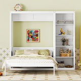 Murphy Wall Bed With Shelves - Furniture Home Direct