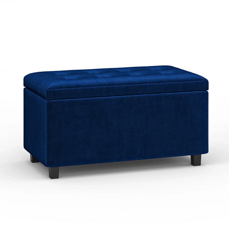Cosmopolitan - Upholstered Storage Ottoman - Furniture Home Direct