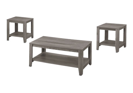 Table Set, Coffee, End, Side, Accent, Transitional (Set of 3) - Furniture Home Direct