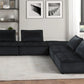 Anna - Stylish Sectional Sofa Ottoman - Furniture Home Direct