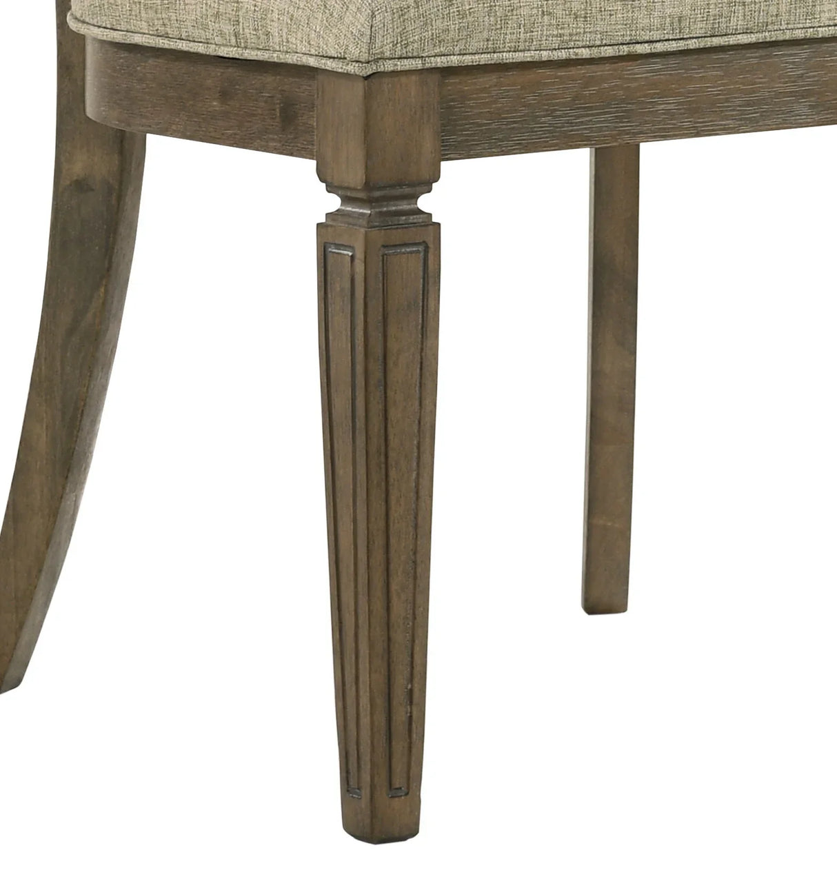 Parfield - 7 Pieces Dining Room Set - Light Brown / Oak - Furniture Home Direct