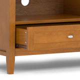 Warm Shaker - Handcrafted Low TV Media Stand - Furniture Home Direct