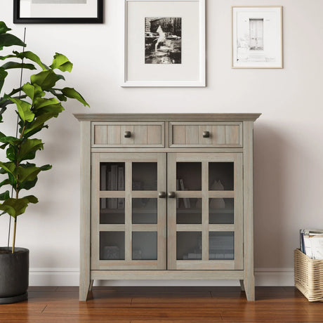 Acadian - Handcrafted Entryway Storage Cabinet - Furniture Home Direct